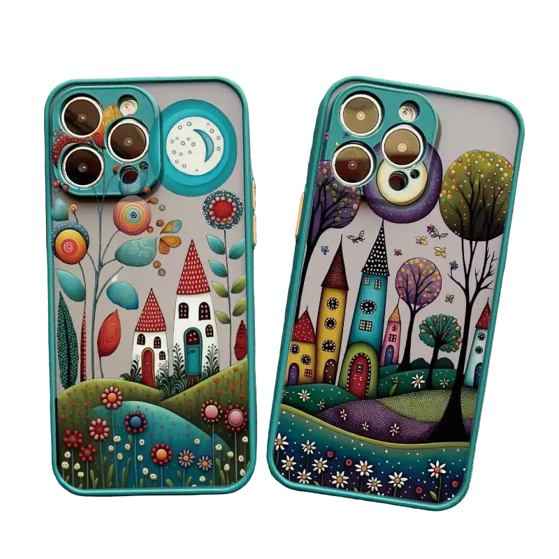 Cartoon Land Phone Case (for iPhone)