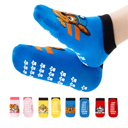 Kids Anti-Slip Floor Socks  of Paw Patrol (4 pairs)