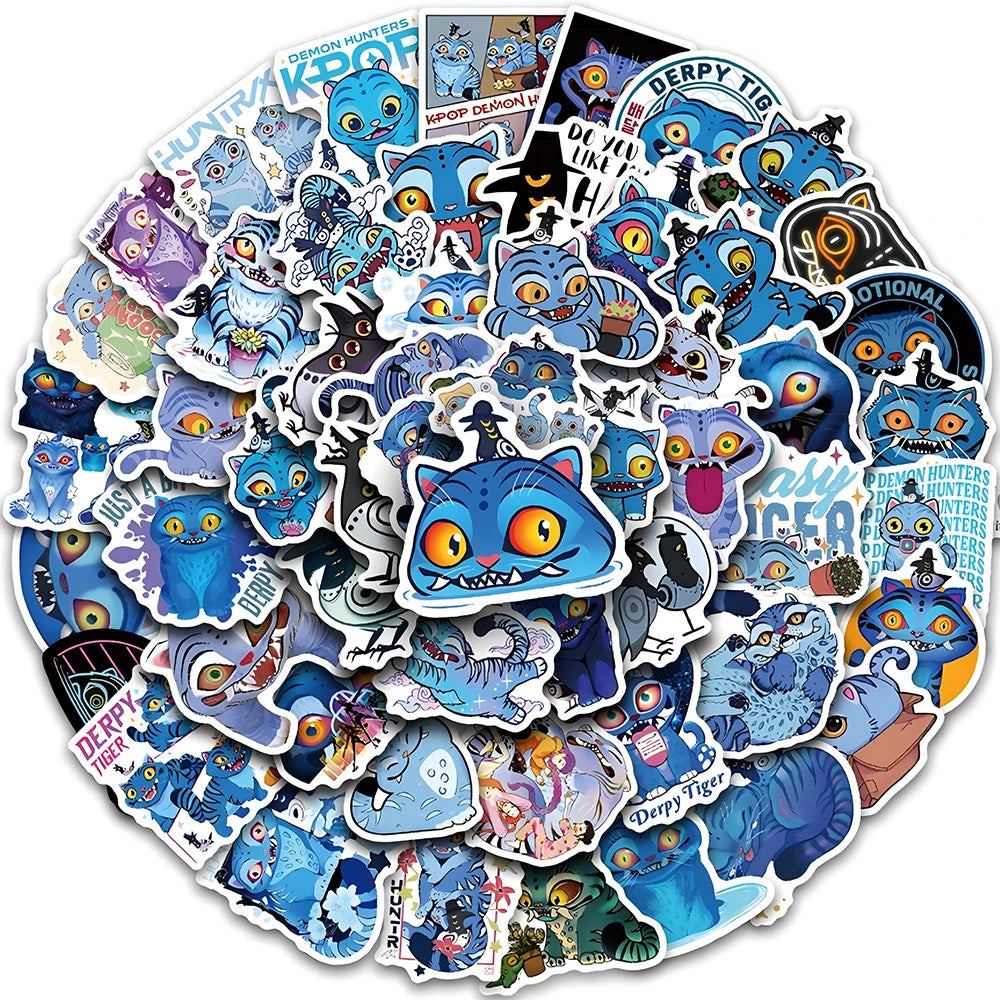 Sticker Decals of K-Pop Demon Hunters