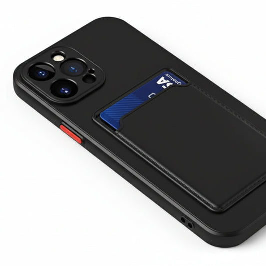 Luxury Soft Silicone Wallet Phone Case (for iPhone)