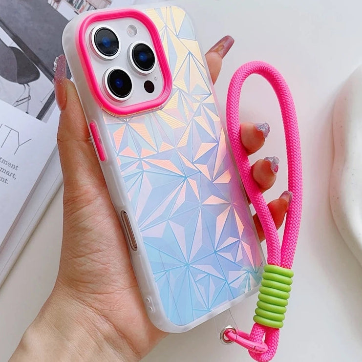 Colourful Laser Diamond iPhone Case