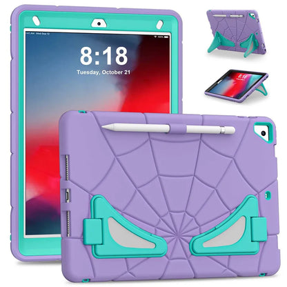 iPad 7th, 8th & 9th Generation Shockproof Tablet Case with Spiderman