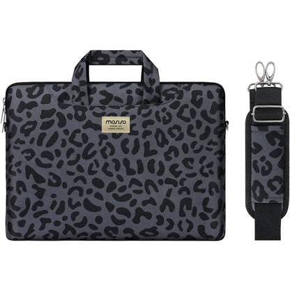 MOSISO Printed Laptop Shoulder Bag – 13–17.3 Inch
