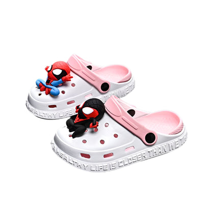 Kids Anti-Slip Slide Shoes with 3D Spiderman