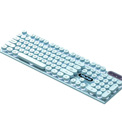 Yolpha Full Wired Ergonomic Gaming Keyboard with Backlighting