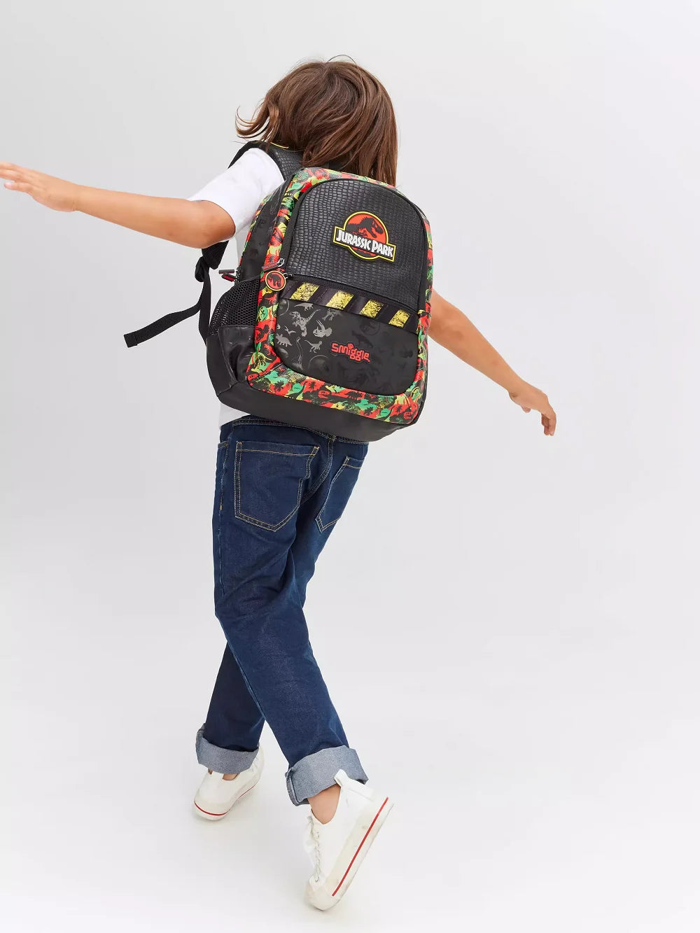 Smiggle Jurassic Park School Kids Backpack - Large