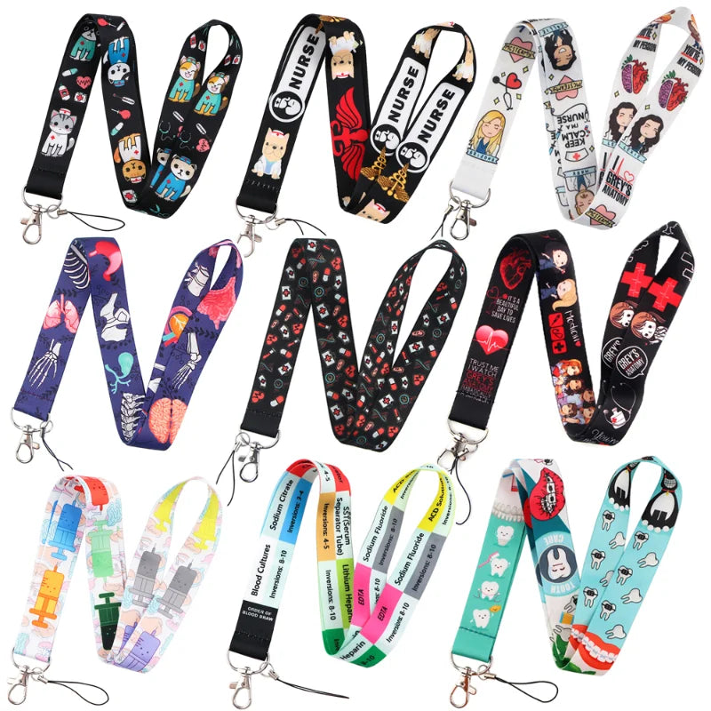 Medical Doctor and Nurse Themed Lanyards
