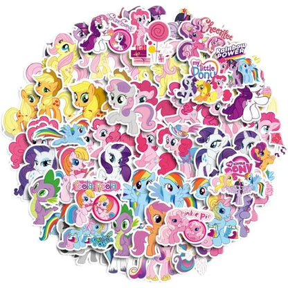 66pcs Decorative Stickers of My Little Pony