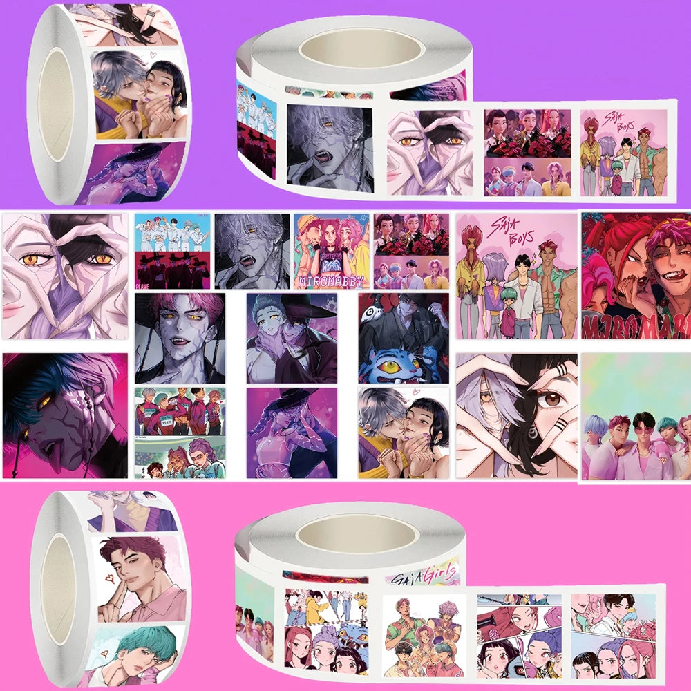 Sticker Decals of K-Pop Demon Hunters