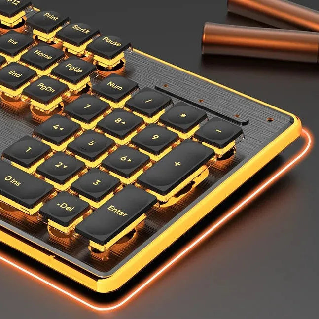 Ultra-Thin Silent Wired Mechanical Keyboard