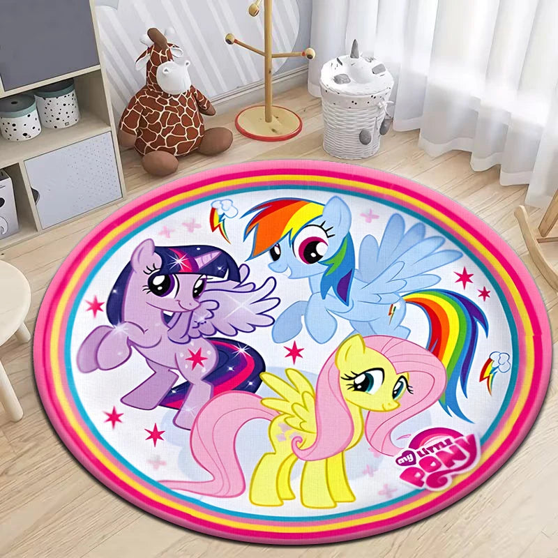 My Little Pony Printed Round Rug