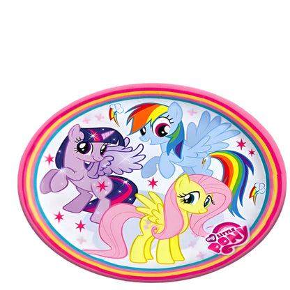 Kids Round Room Rug with My Little Pony Print