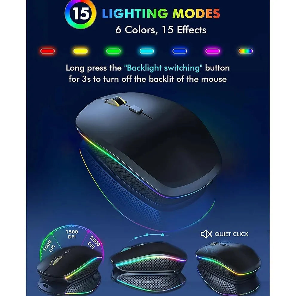 JOMAA 2.4G Wireless Keyboard and Mouse Combo