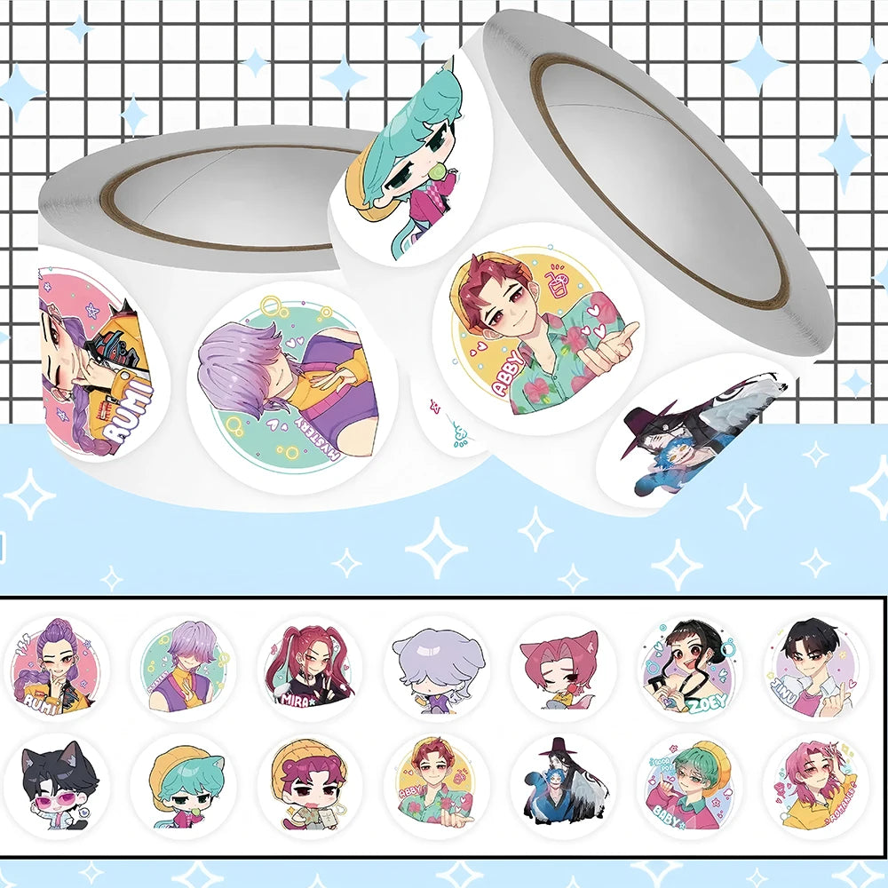 Sticker Decals of K-Pop Demon Hunters