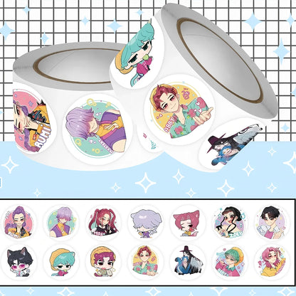 Sticker Decals of K-Pop Demon Hunters