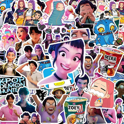 Sticker Decals of K-Pop Demon Hunters
