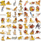 10/30/50PCS Disney The Lion King Cartoon Decal Stickers