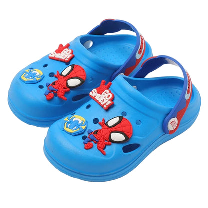 Lightweight Kids Mule Shoes with Spiderman
