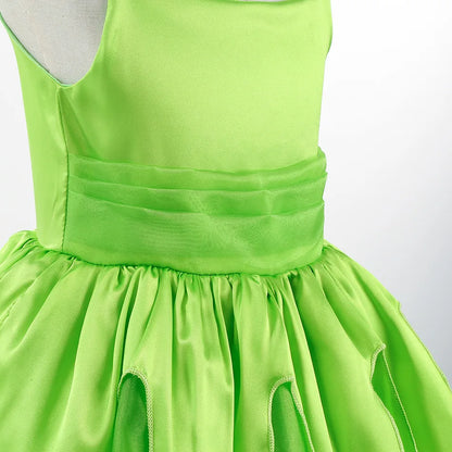 Kids Costume of Green Fairy Princess like Tinkerbell