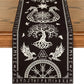 Vintage Viking Linen Table Runner