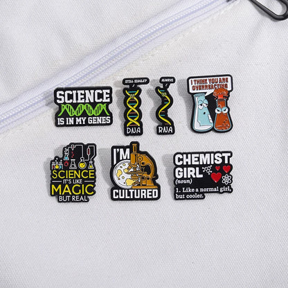 Chemistry Science Nerd Badges