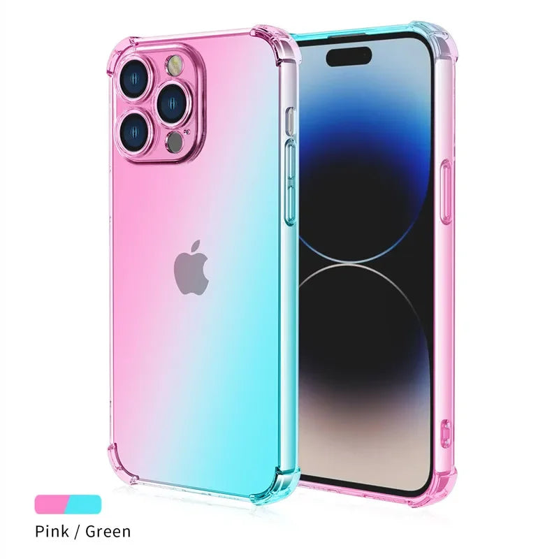 Pastel Gradient TPU Phone Case (for iPhone)