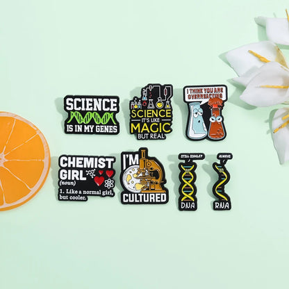 Chemistry Science Nerd Badges