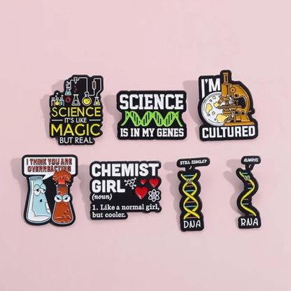 Chemistry Science Nerd Badges