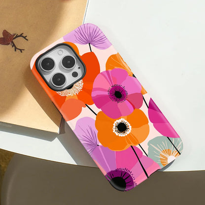 Colourful Poppies Phone Case (for iPhone)