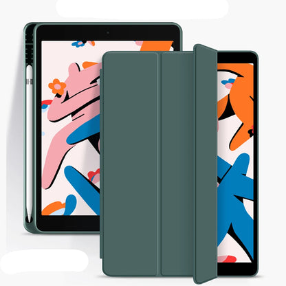Flip Case for Tablet with Tablet Pencil Holder (for iPad)