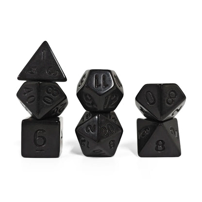 Colourful Resin Dice Set – 26 Designs for D&D and RPGs