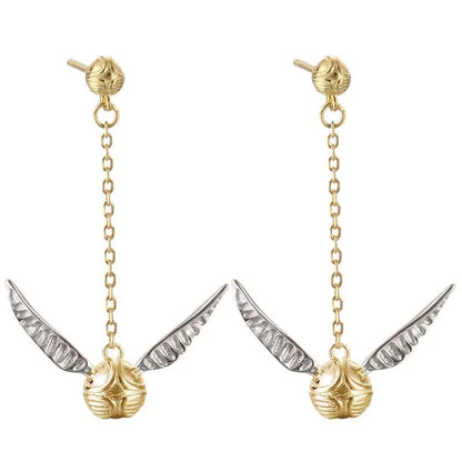 Women's Earrings of The Golden Snitch