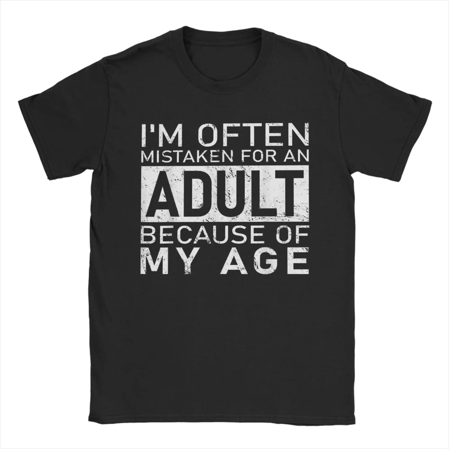 Mistaken for an Adult Mens Graphic Tee