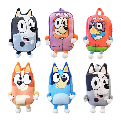 Kindergarten Kids Backpack of Bluey Characters