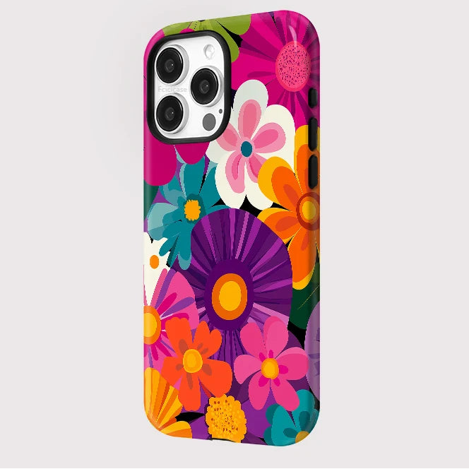 Flower Time Shockproof Phone Case (for iPhone)