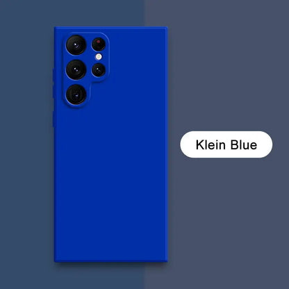 Solid Colour Liquid Silicone Phone Case (for Galaxy)