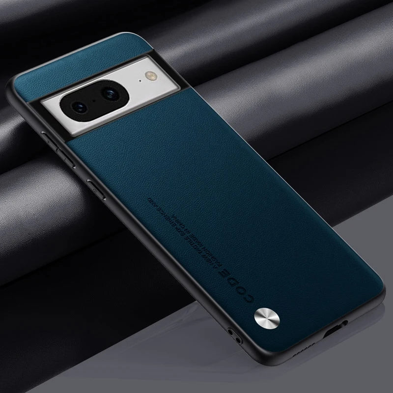 Luxury Leather Phone Case for Google Pixel