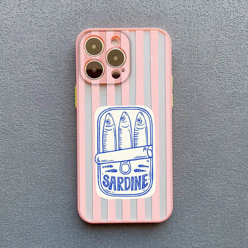 Sardines Funny Colourful Phone Case (for iPhone)