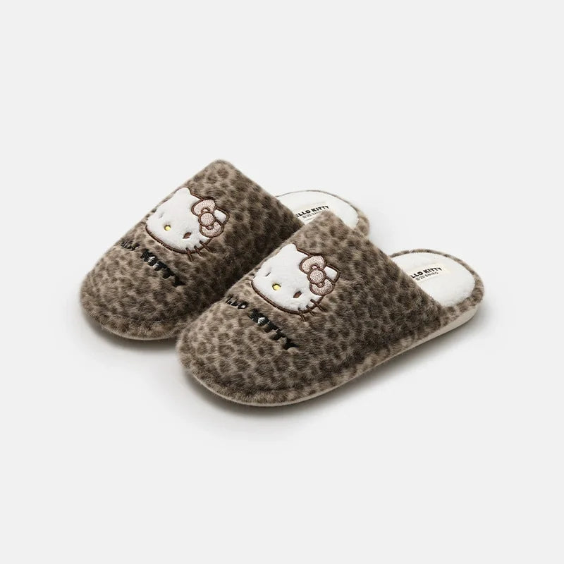 Winter Home Slippers of Hello Kitty