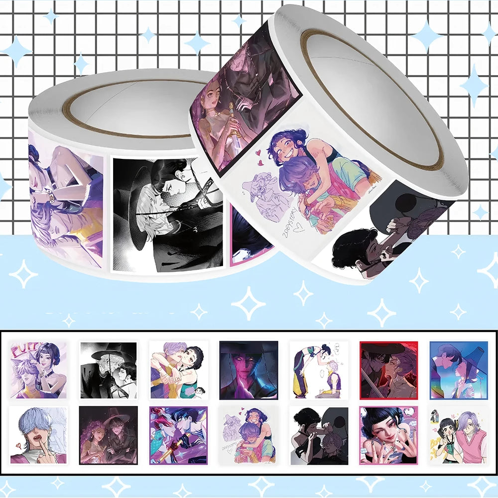 Sticker Decals of K-Pop Demon Hunters