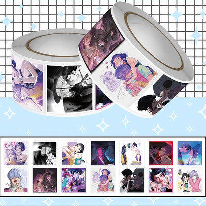 Sticker Decals of K-Pop Demon Hunters