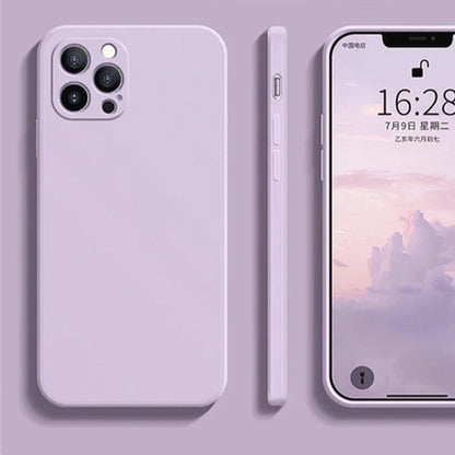 Luxury Liquid Silicone Shockproof iPhone Case - iPhone 11 Models