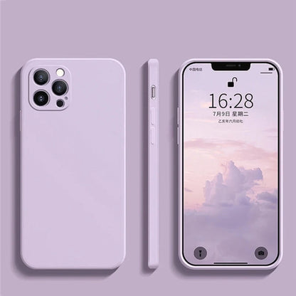 Luxury Liquid Silicone Shockproof iPhone Case - iPhone 13 Models