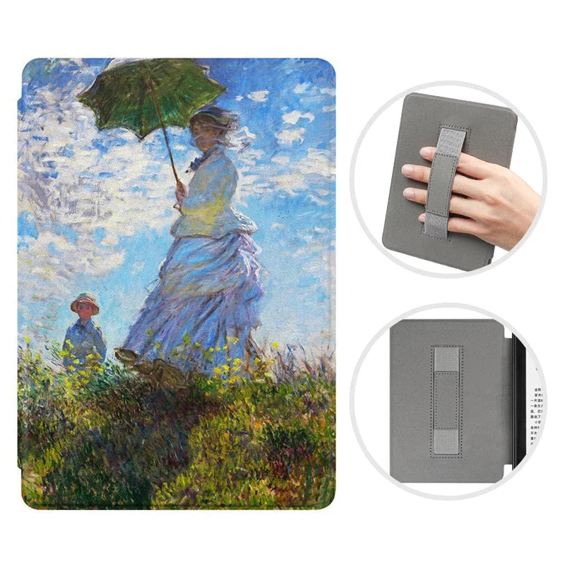 PU Leather Flip Case for Kindle Paperwhite 12th Generation