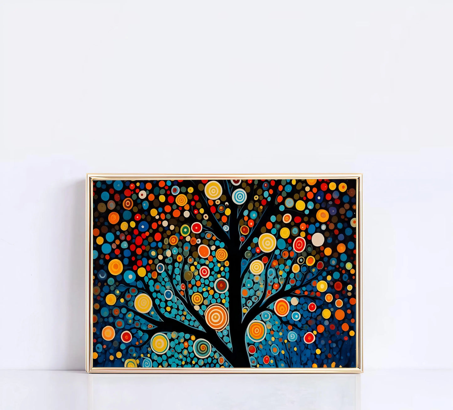 Abstract Nature Colourful Canvas Wall Art