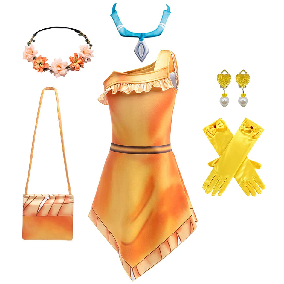 Kids Costume Inspired by Pocahontas