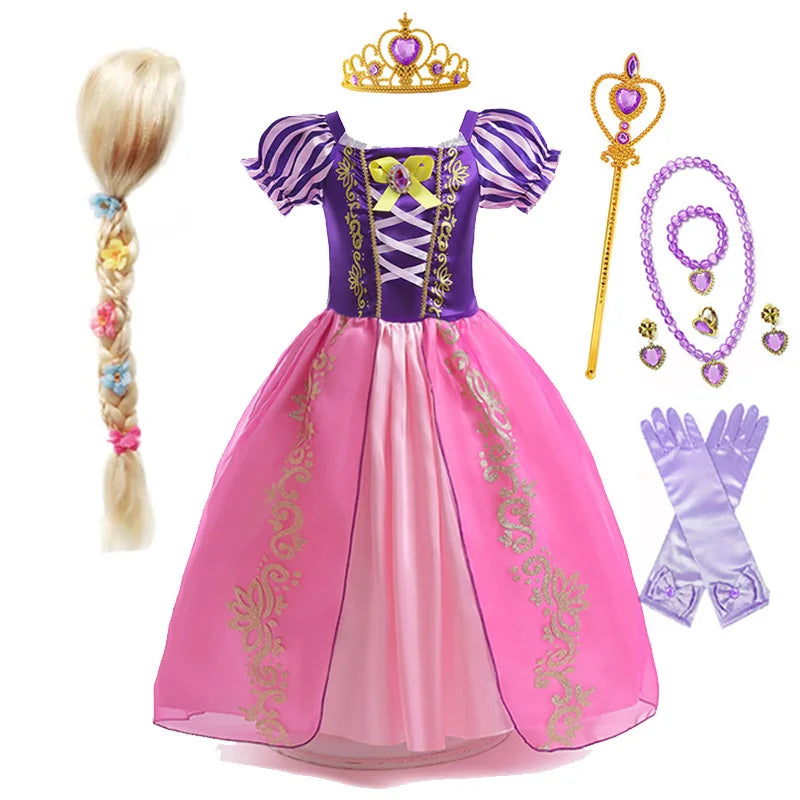 Kids Costume of Rapunzel Princess