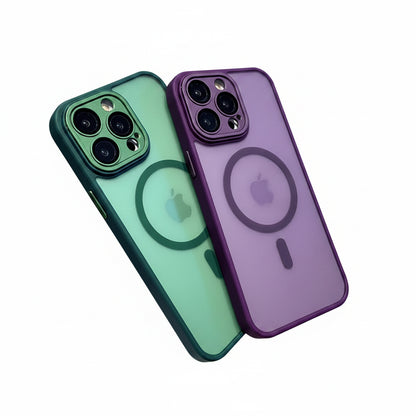 Lens Protection Translucent Phone Case (for iPhone)