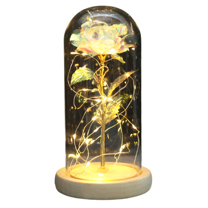 Beauty and the Beast Enchanted Rose Dome Light