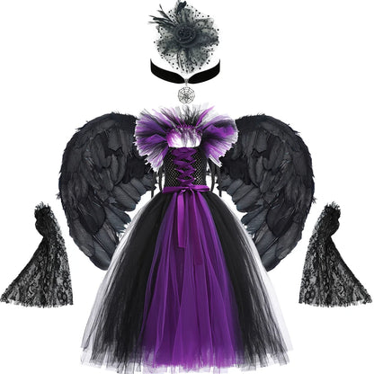 Kids Costume Inspired by Maleficent